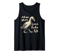 New Year Same Baka Life Goose Silly Divertente Canotta