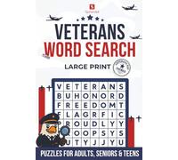 New Year Word Search Puzzle: Large Print Puzzles | Relax and Reflect with Veterans Day-Themed Puzzles | Puzzle Book for Teens, Seniors, and Adults, ... Gift for Veterans Day, Holidays, or Travel