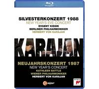 Herbert von Karajan - Neujahrskonzert, Musikverein Wien 1987 / Silvesterkonzert, Philharmonie Berlin 1988