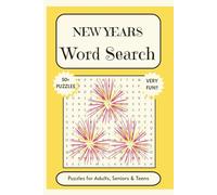New Years Word Search: Puzzle Book Perfect for Kids, Adults & Seniors