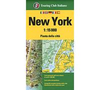 New York 1:15.000. Pianta della città
