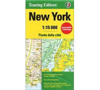 New York 1:15.000. Pianta della città