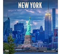 New York 2026 - 16-Monatskalender: Original BrownTrout-Kalender [Mehrsprachig] [Kalender]