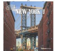 New York 2026 - Broschürenkalender 30x30 cm (30x60 geöffnet) - Kalender mit Platz für Notizen - Bildkalender - Wandplaner - Wandkalender
