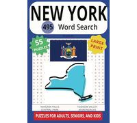 NEW YORK 495 WORD SEARCH: Perfect Brain Booster For All Ages With This Great Empire State!