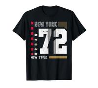 New York 72 Nato nel 1972 50° compleanno 50 anni Maglietta