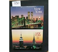 NEW YORK a book of postcards 2 VOLUMI = 60 CARTOLINE POSTALI by Jon Ortner
