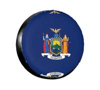 New York Bandiera Copertura Pneumatico 14-17 "Ruota Tyr Diametertrailer Auto Camion Pvc Impermeabile Protezione Antipolvere
