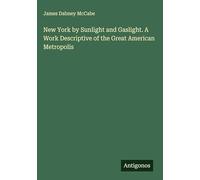 New York by Sunlight and Gaslight. A Work Descriptive of the Great American Metropolis