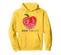New York, Città, Mela, Orizzonte, Statua, di, libertà Felpa con Cappuccio
