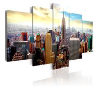 New York Citta Quadro su Tela in TNT Stampe Immagini Murale Quadri 030211-62