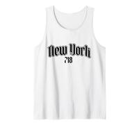 New York City 718 Codice Area Old School NYC Bronx Brooklyn Canotta