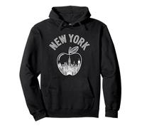 New York City Apple NYC Skyline Empire State Trip New Yorker Felpa con Cappuccio