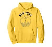 New York City Apple NYC Skyline Empire State Trip New Yorker Felpa con Cappuccio
