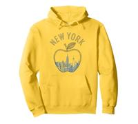 New York City Apple NYC Skyline Empire State Trip New Yorker Felpa con Cappuccio