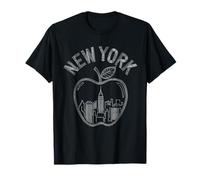 New York City Apple NYC Skyline Empire State Trip New Yorker Maglietta