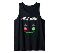New York City Chiama e Devo Andare in Viaggio Canotta