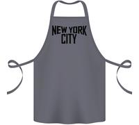 New York City Come Worn By John Lennon Cotone Grembiule 100% Biologico