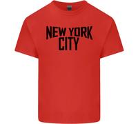 New York City Come Worn By John Lennon Uomo Cotone T-Shirt