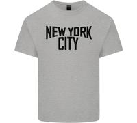 New York City Come Worn By John Lennon Uomo Cotone T-Shirt