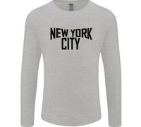 New York City Come Worn By John Lennon Uomo Maniche