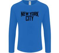 New York City Come Worn By John Lennon Uomo Maniche