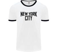 New York City Come Worn By John Lennon Uomo Ringer