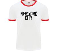 New York City Come Worn By John Lennon Uomo Ringer