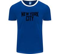 New York City Come Worn By John Lennon Uomo Ringer Fotl
