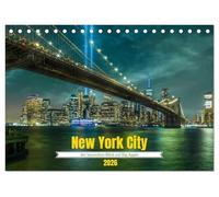 New York City - der besondere Blick auf Big Apple (Tischkalender 2026 DIN A5 quer), CALVENDO Monatskalender: Die Fotokunst, die Manhattan zeigt