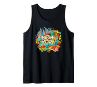 New York City Graffiti Novelty Graphic Tees & Cool Designs Canotta