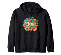 New York City Graffiti Novelty Graphic Tees & Cool Designs Felpa con Cappuccio