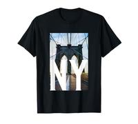 New York City Graphic Tee, Walking in New York City Streets Maglietta