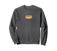 New York City Hot Dog Vintage Icon Felpa