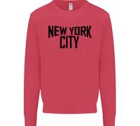 New York City Indossato Da John Lennon Uomo Felpa Maglione