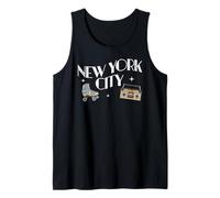 New York City Invecchiato Vintage NYC Anni '80 Design retrò Canotta