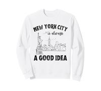 New York City Is Always A Good Idea America USA Souvenir USA Felpa