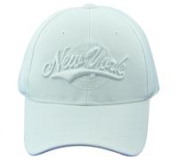 New York City Ny State Bianco Regolabile Curvo Bill Adulti Strutturato Cappello