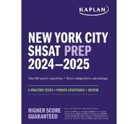 New York City SHSAT Prep 2024-2025 (Tascabile) Kaplan Test Prep NY