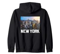 New York City Skyline Outfit, I Love New York, New York City Felpa con Cappuccio