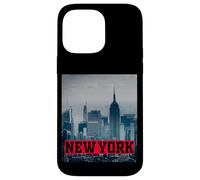 New York City Skyline T-shirt, New York Illustration Graphic Custodia per iPhone 14 Pro Max