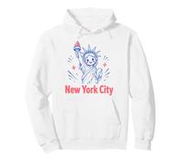 New York City, Statua della libertà Felpa con Cappuccio