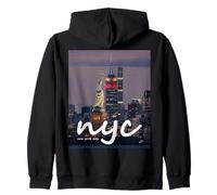 New York City Statue of Liberty Graphic Shirt, New York City Felpa con Cappuccio