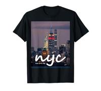 New York City Statue of Liberty Graphic Shirt, New York City Maglietta