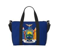 New York Flag - Borsa a tracolla da donna, borsa da viaggio, casual, con cerniera, adatta per lavoro, viaggi, fitness, viaggi