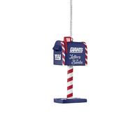 New York Giants Albero di Natale Vacanza Ornamento - Cassetta Postale Lettere A