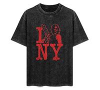 New York I Love NY Unisex T-Shirt Black Mens Top Tee 3XL