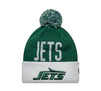 New York Jets Berretto in maglia con risvolto NFL London Games, verde