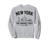 New York L'Empire State Est 1788 NYC New York Pride Home Felpa