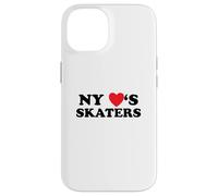 New York Loves Skaters Skateboard Design Custodia per iPhone 14